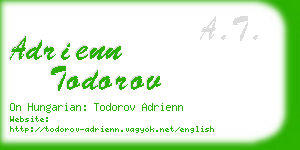 adrienn todorov business card